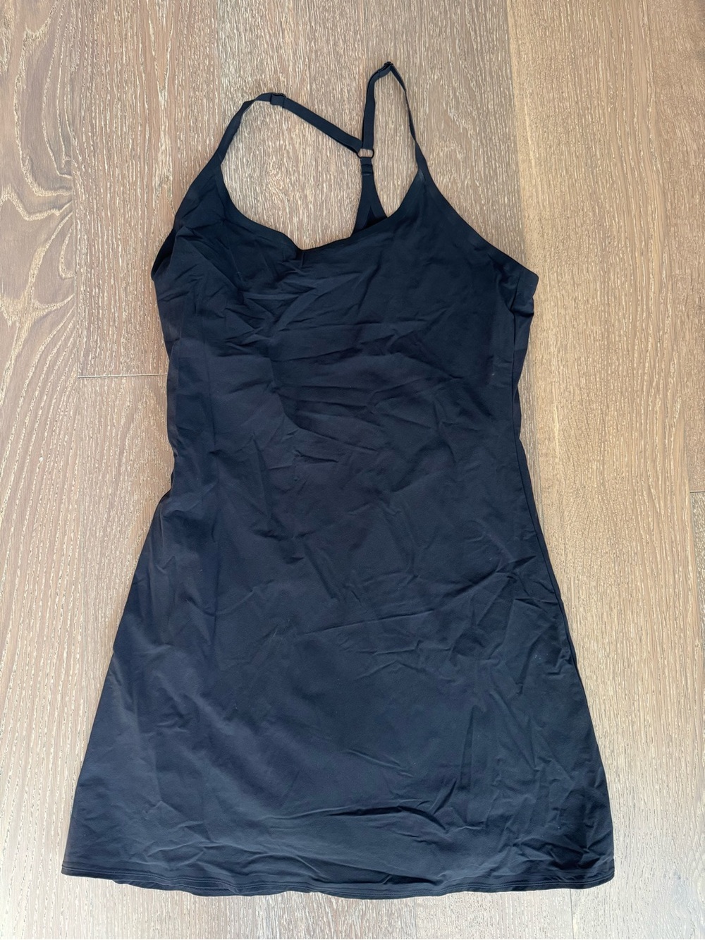Outdoor Voices Black Racerback Cami Dress